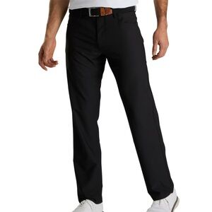 FootJoy Men's 5 Pocket Black Golf Pant